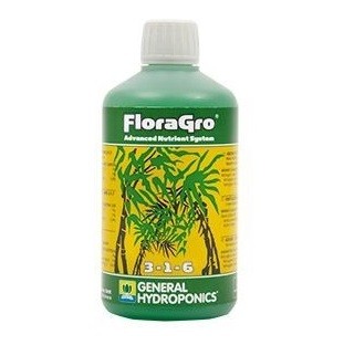GENERAL HYDROPONICS GHE FloraGro 500 ml
