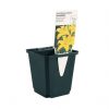 Kare Saksı 11x11x12cm - 1 Litre - 10 Adet