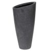 buyuk uzun beton saksi