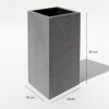 beton kare saksi 40x40x80cm