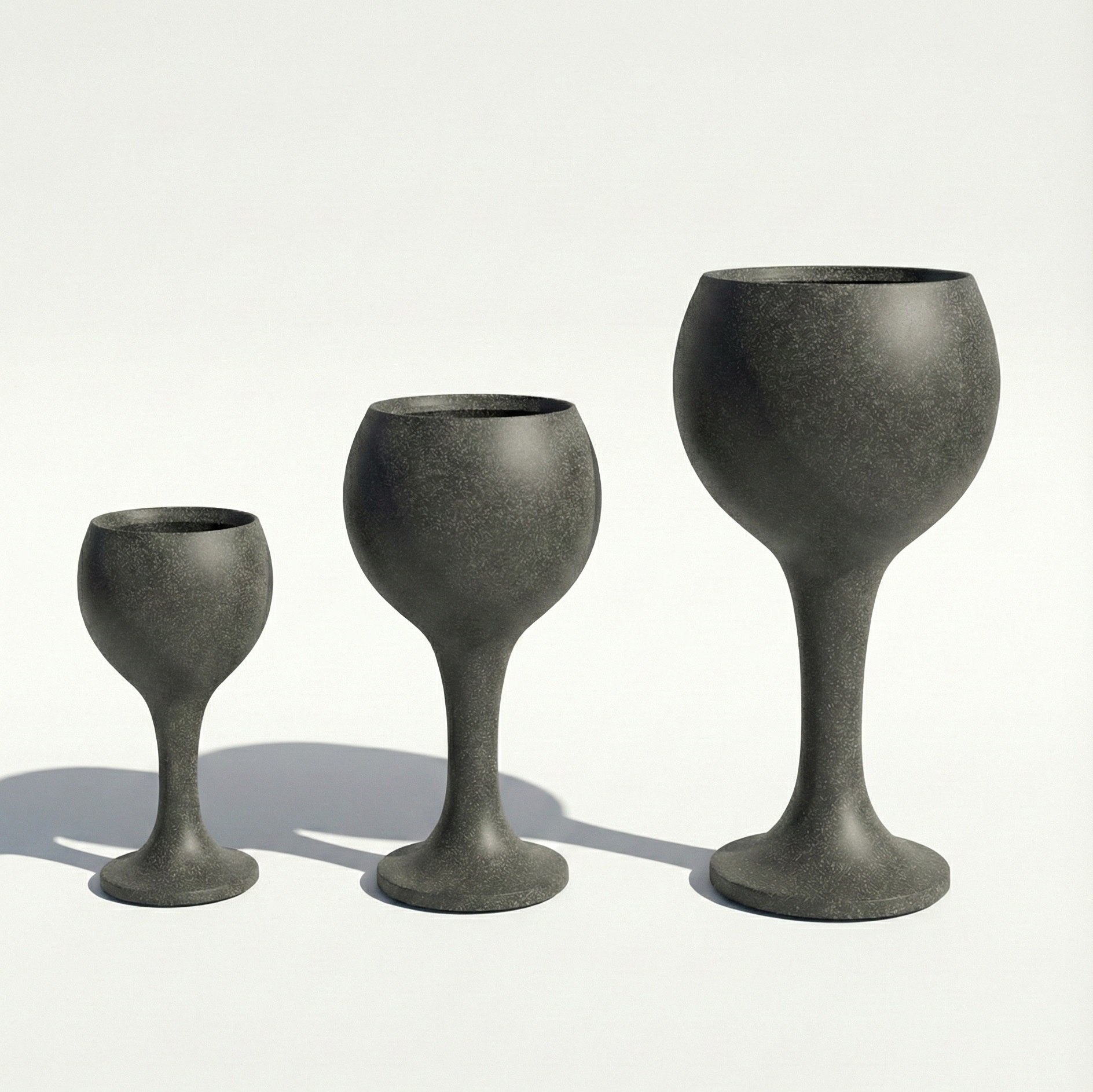 Beton Kadeh Saksı Seti 50x100cm-40x80cm-30x60cm 7 beton-saksi-seti