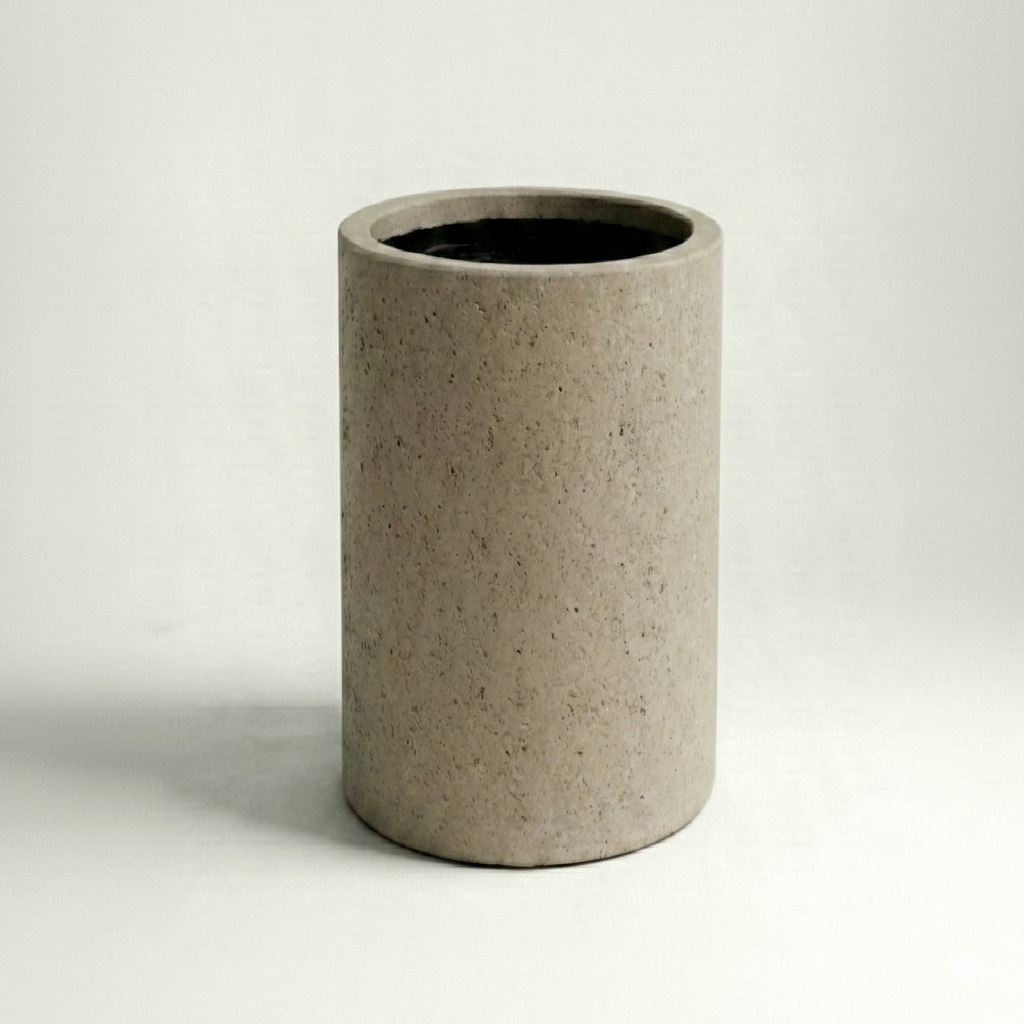 Silindir Beton Saksı 30x50cm 3 silindir-beton-saksi-dekoratif-saksi-30x50cm-krem