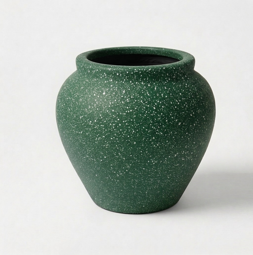 Dekoratif Hafif Beton Saksı 50x50cm 4 beton-kup-saksi-yesil-50x50cm